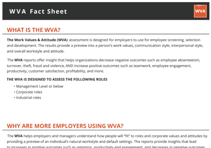 work values attitude talentclick work values